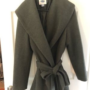 Old Navy wool blend coat